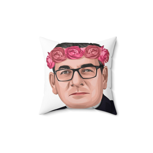 Daniel Andrews Flower Crown Pillow