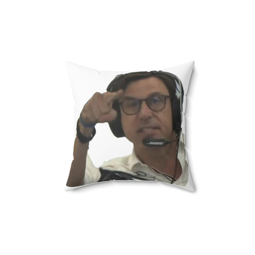 Angry Toto Wolff Formula 1 Pillow