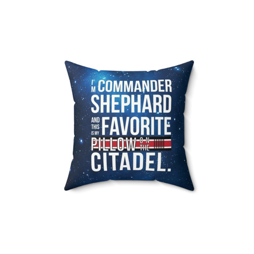 Mass Effect Citadel Pillow - Comfortable Gaming Accessory