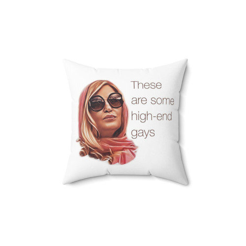 White Lotus Quotes Decorative Pillow