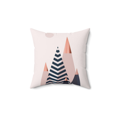 Scandinavian Mountains Decorative Pillow