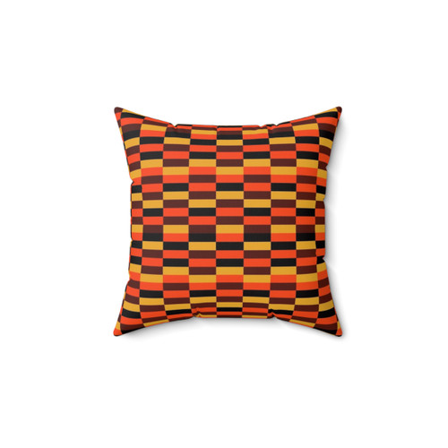 Vintage London Underground Train Seat Pillow