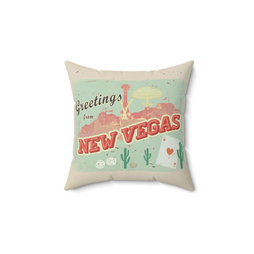 Fallout New Vegas Postcard Pillow