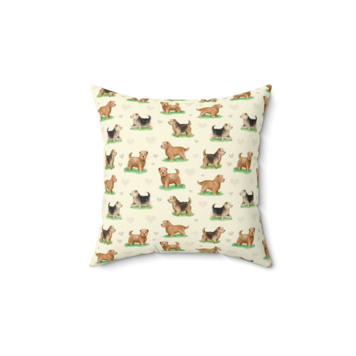 Norfolk Terrier Breed Decorative Pillow