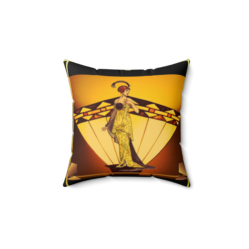 Art Deco Glamour Throw Pillow