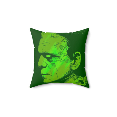 Frankenstein's Monster Vintage Horror Pillow