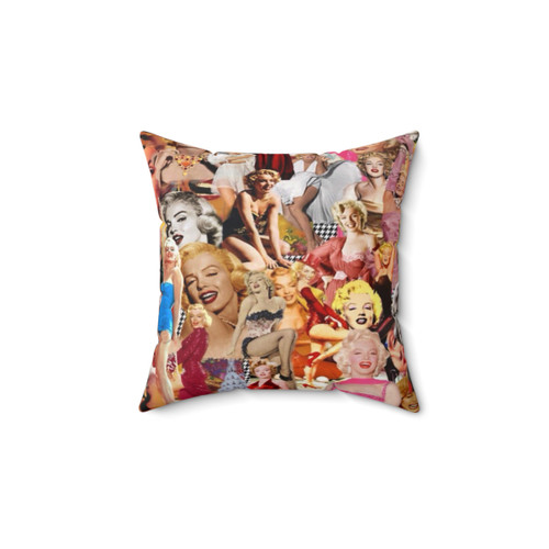 Marilyn Monroe Themed Decorative Pillow