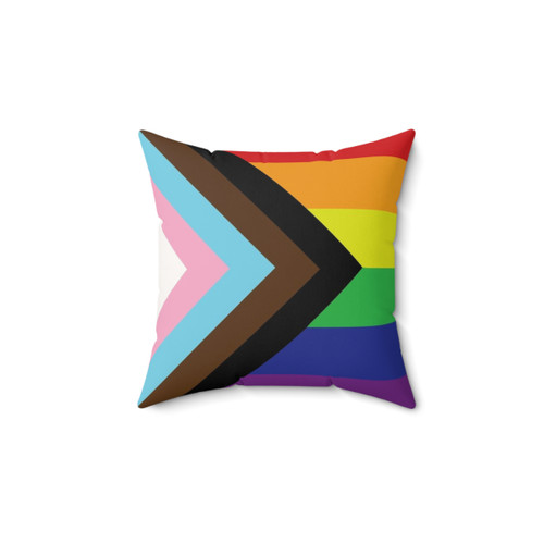 LGBTQ Pride Rainbow Flag Pillow