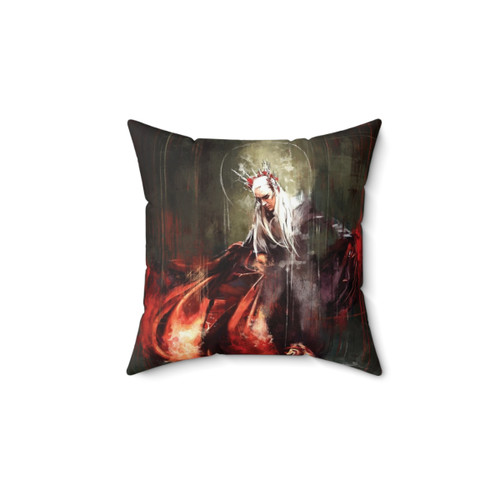 Luxury King Pillow featuring Thranduil from Lord of the Rings