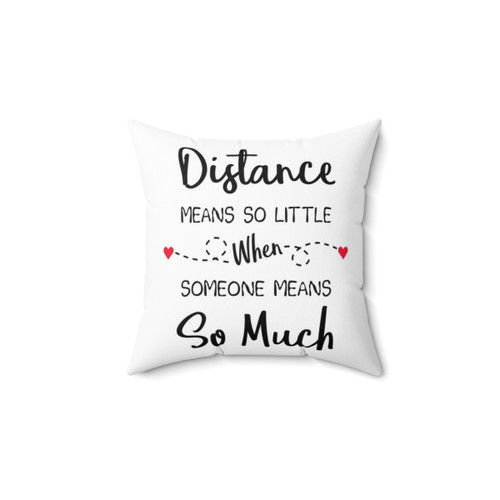 Long Distance Relationship Pillow