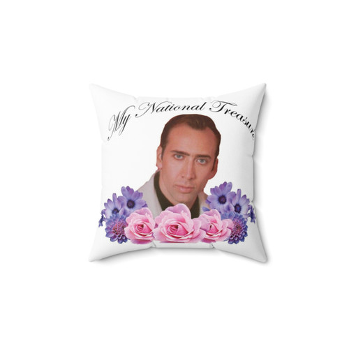Nicholas Cage Funny Meme Pillow