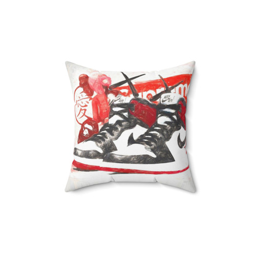 Sneaker Head Decorative Throw Pillow