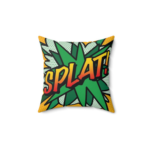 Pop Art Comic Book Pillow
