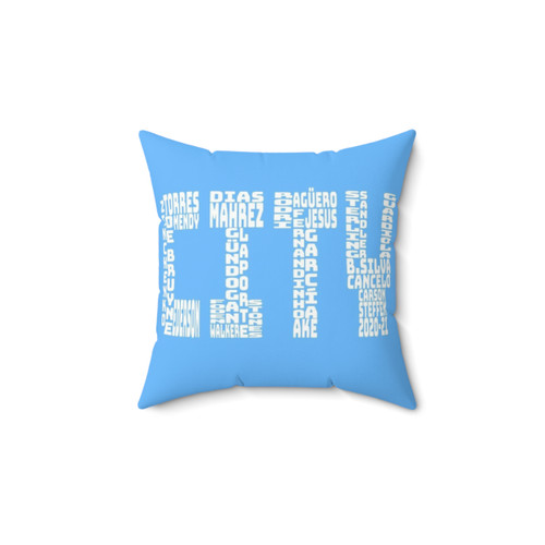 Manchester City 2020-2021 Football Pillow