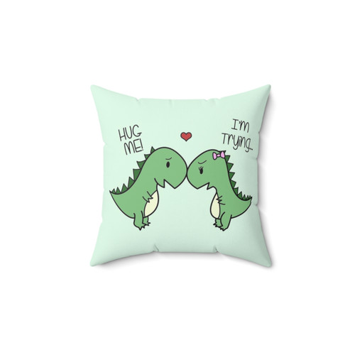 Dino Love! Plush Pillow - Adorable Dinosaur Hug Pillow