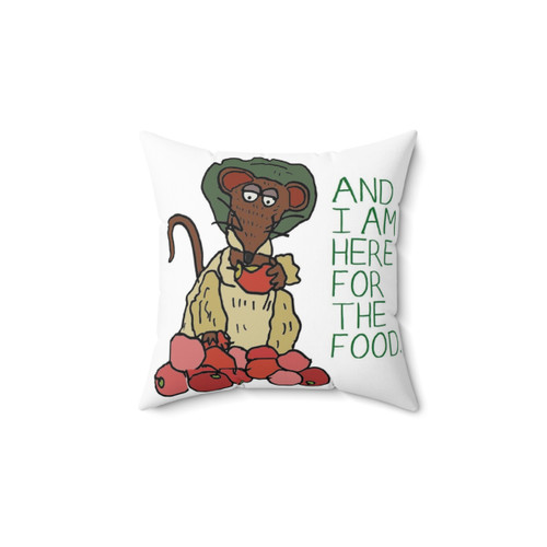 Muppet Christmas Carol Rizzo Throw Pillow