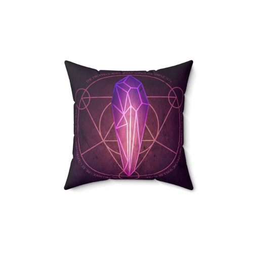 Dark Crystal Prophecy Pillow featuring fan art design