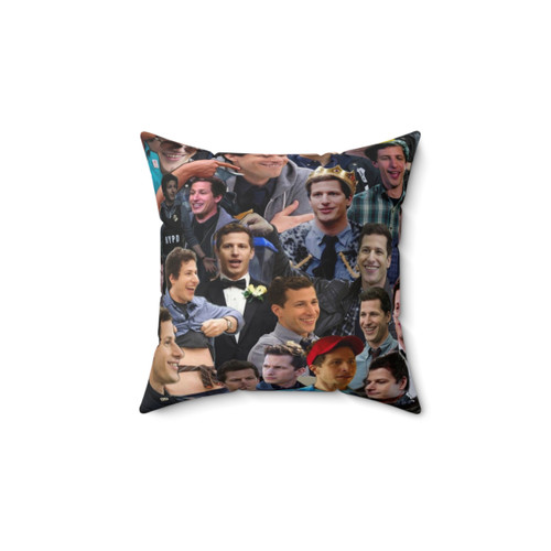 Jake Peralta Collage Pillow from Brooklyn Nine-Nine