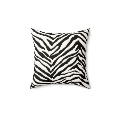 Zebra Print Decorative Throw Pillow