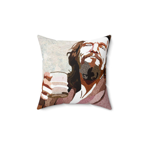 Big Lebowski DUDE Portrait Pillow