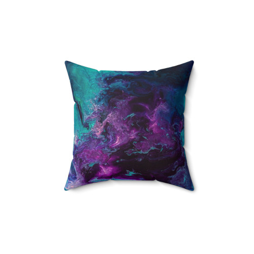 Nebulous Space Pillow - Abstract Art Design