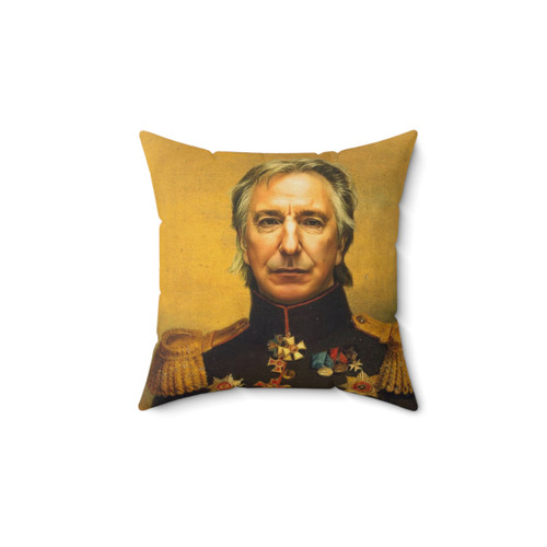 Alan Rickman Portrait Pillow