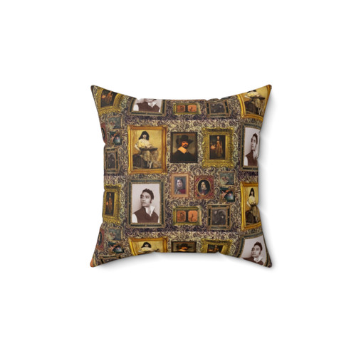 What We Do in the Shadows Gallery Pillow featuring characters from the show