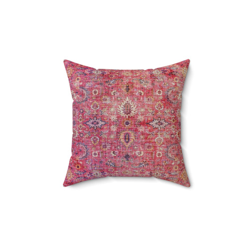 Traditional Moroccan-style decorative throw pillow