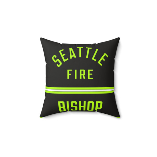 Station 19 Seattle Fire Bishop Turnouts Pillow