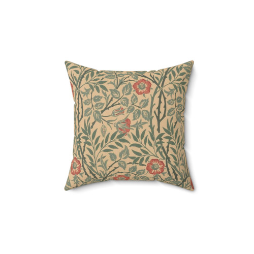 William Morris Flowers Design Pillow