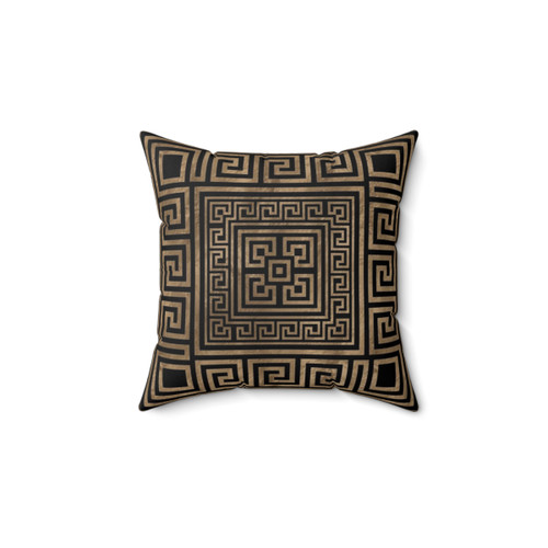 Greek Key Ornament Decorative Throw Pillow