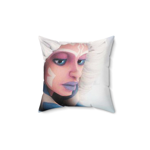 Ahsoka Tano Snow Planet Pillow - Comfortable Star Wars Decor