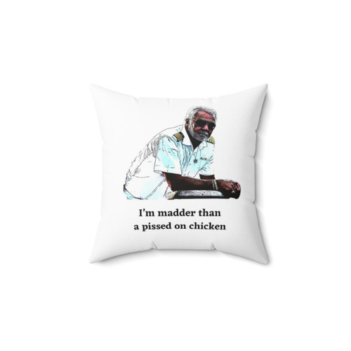 Captain Lee Quote Decorative Pillow