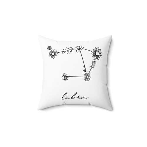 Libra Zodiac Constellation Pillow