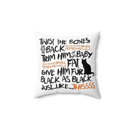 Binx Spell Pillow - Hocus Pocus Themed Decorative Pillow