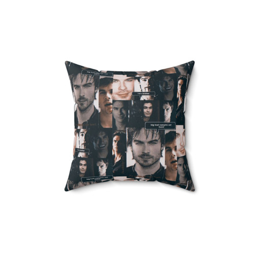 Damon Collage Decorative Throw Pillow