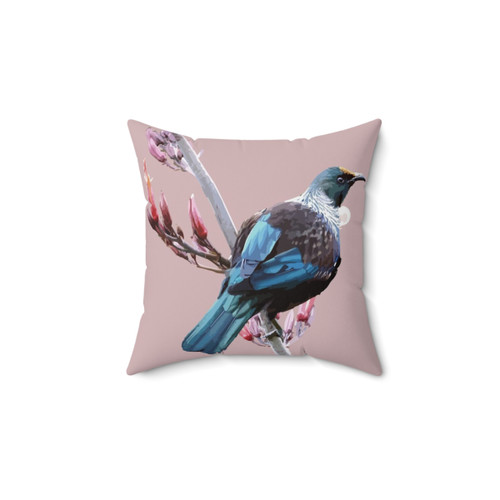 New Zealand Tui Bird Decorative Pillow