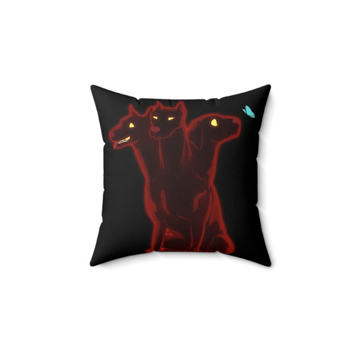 Cerberus 3-Headed Guard Dog Pillow