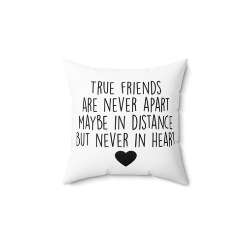 True Friends Are Never Apart Decorative Pillow