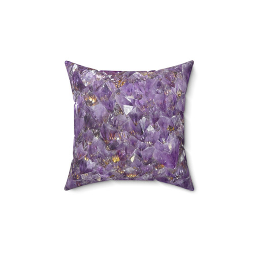 Amethyst Healing Crystal Pillow