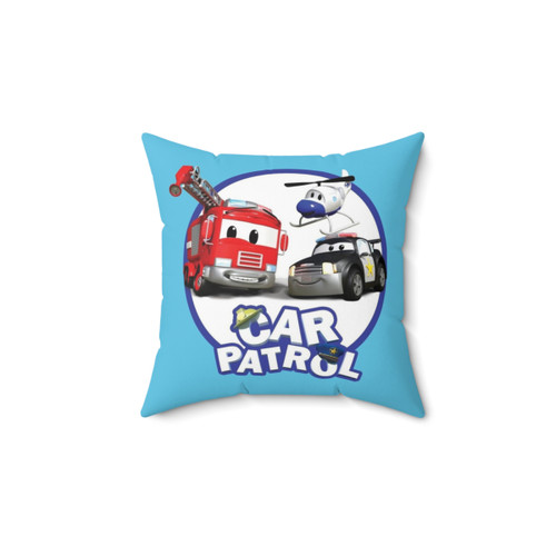 Car City Patrol Pillow for Toddlers