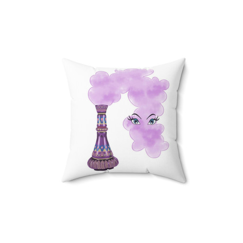 I Dream of Jeannie Bottle with Smoke and Eyes Pillow