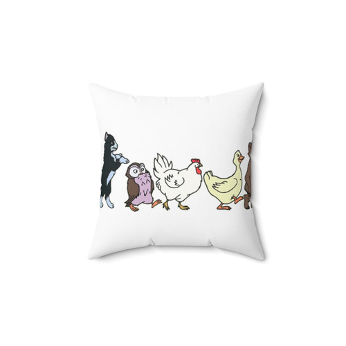 Little Bear and Friends Decorative Art Pillow