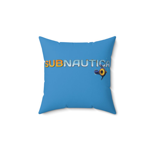 Subnautica Logo Pillow for Sci-Fi Gaming Decor