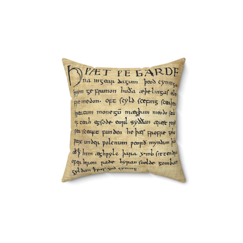 Beowulf Inspired Throw Pillow
