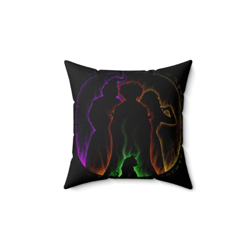Hocus Pocus Sanderson Sisters and Binx Pillow