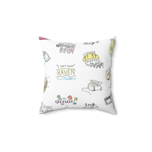 Vine Compilation Pillow featuring popular meme images