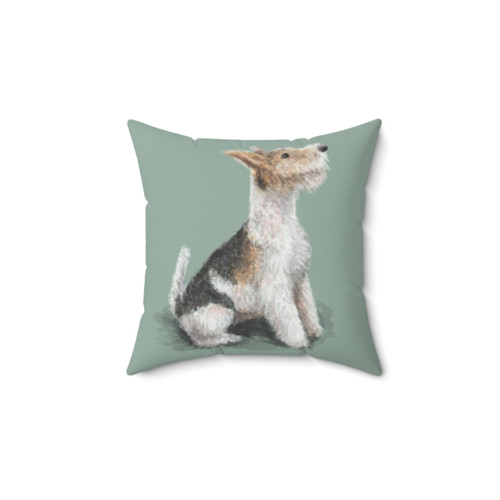Erik the Fox Terrier Pillow