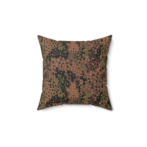 M44 Pea Dot Camo Pillow - Military-Inspired Home Decor