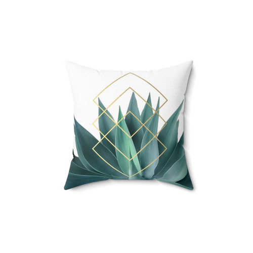 Agave Geometric Throw Pillow